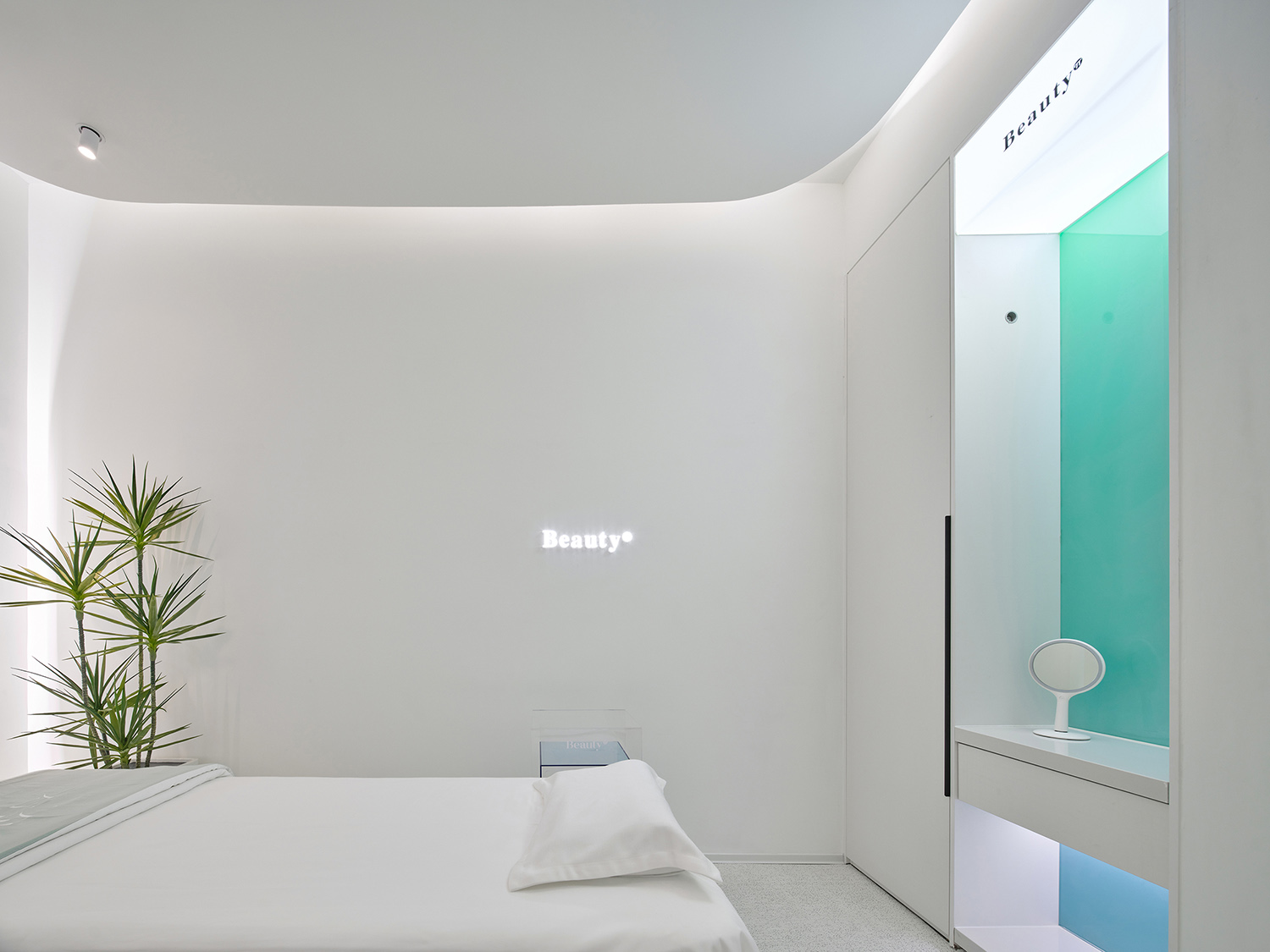 美容店設計,美容院設計,美容店設計案例,美容店設計方案,美容店裝修,街邊店鋪設計,北京,Beauty π雲朵白科技療膚中心,ISENSE DESIGN吾覺空間設計,卜天靜