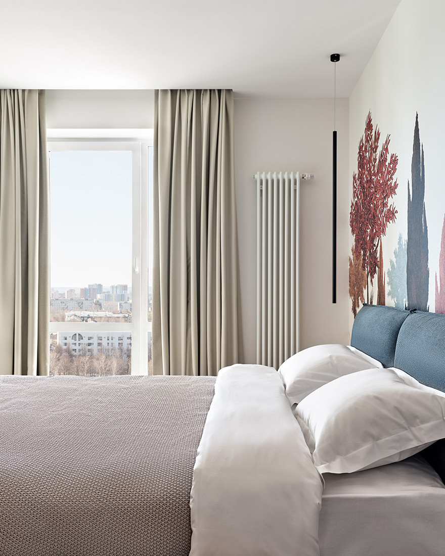 公寓設計,Elena Denisyuk,公寓設計案例,單身公寓,國外公寓設計,加裏寧格勒,50㎡,公寓裝修設計