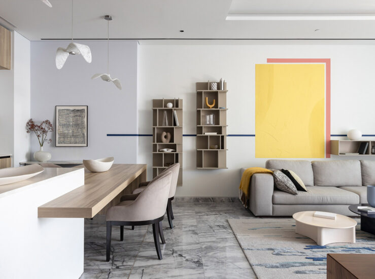 Natalia Lenintseva | 130㎡，塞浦路斯海景全景公寓