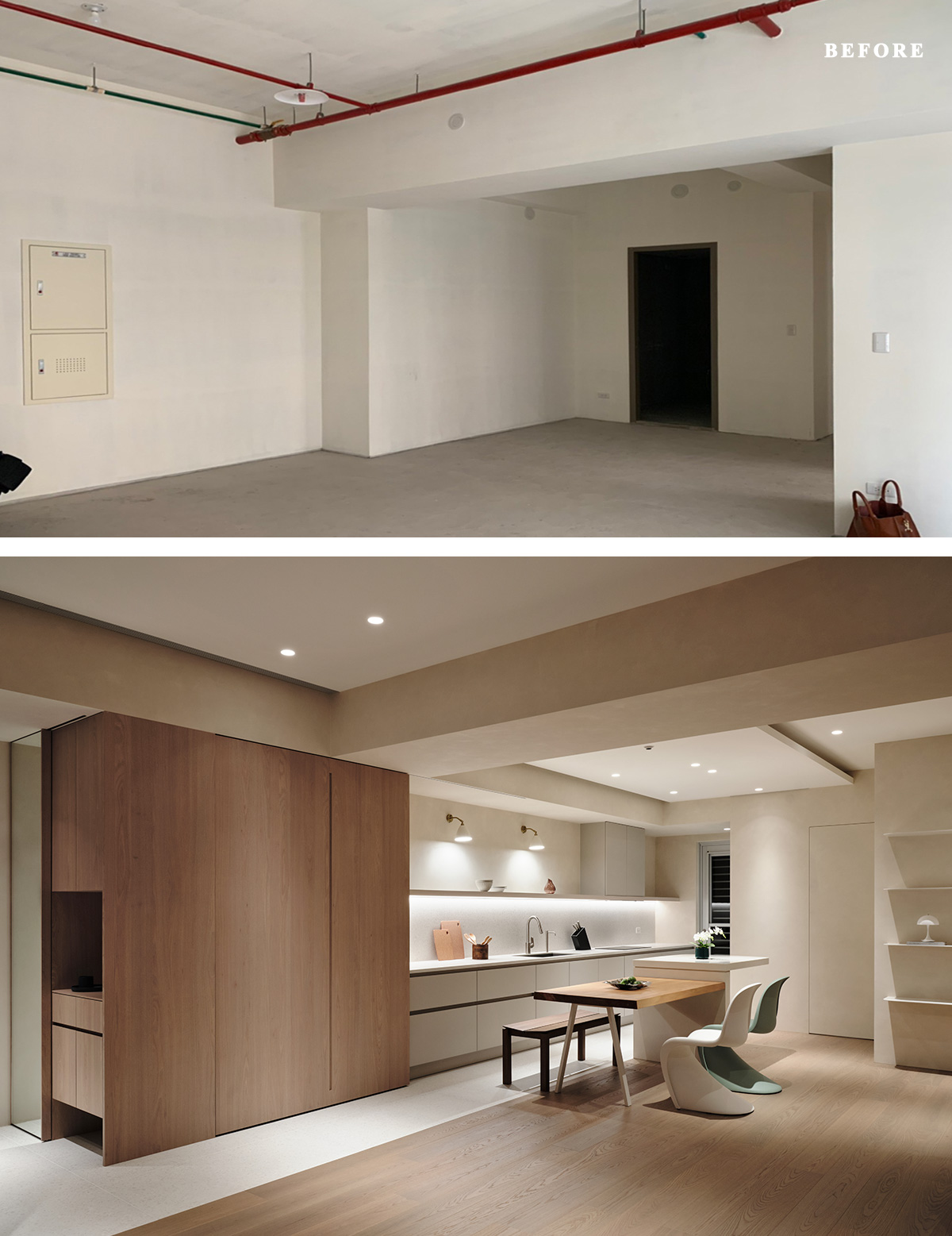 80㎡,溫溫設計,家裝設計,家裝設計案例,家裝設計方案,現代風格住宅設計,極簡風格住宅設計,公寓設計,新北,WenxWen Design