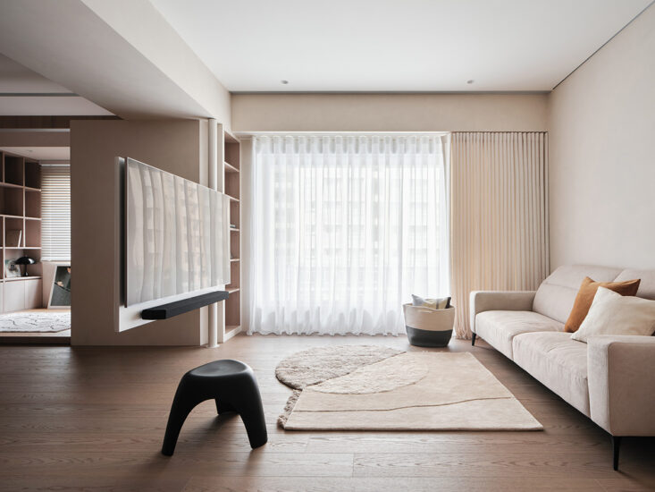 溫溫設計｜80㎡，釋放空間，兩個年輕人的溫潤寓所！