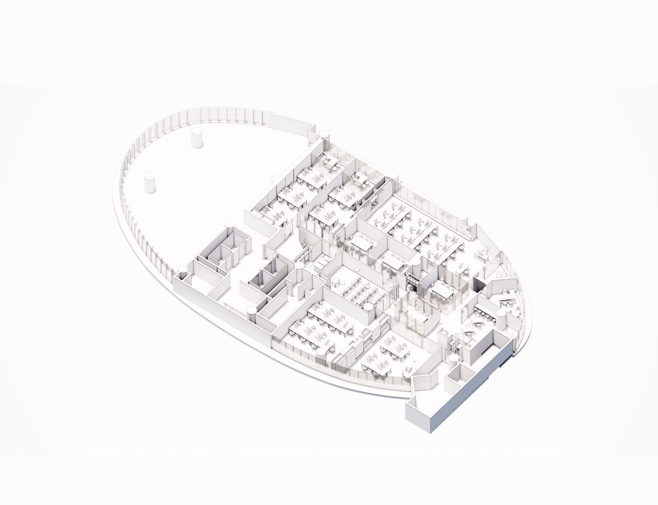 辦公室設計,辦公室設計案例,辦公室設計方案,辦公室裝修,Prototype Architecture,聯合辦公,墨西哥,600㎡,上海