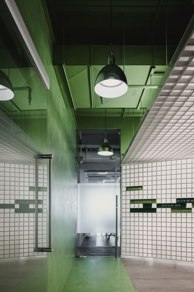 辦公室設計,辦公室設計案例,辦公室設計方案,辦公室裝修,Prototype Architecture,聯合辦公,墨西哥,600㎡,上海