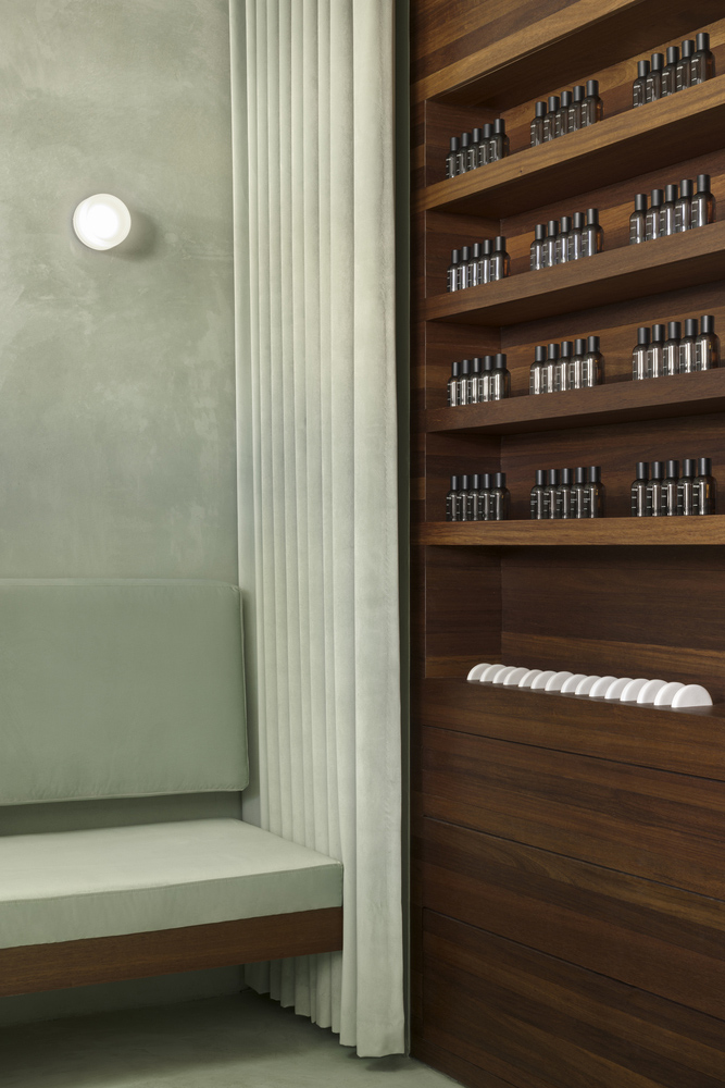 Aesop,Aesop店設計,Aesop店鋪,零售店設計,香水店設計,化妝品店,品牌體驗店,伊索化妝品店,Odami,洛杉磯,伊索體驗店