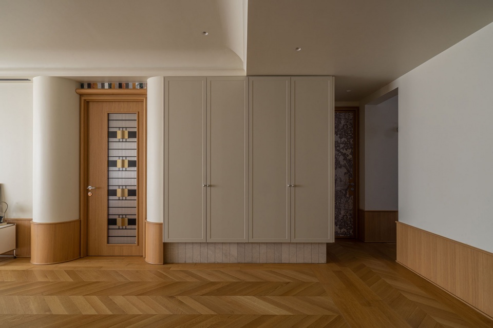 200㎡大平層設計,200㎡,住宅設計案例,住宅設計,現代風格住宅設計,舊房翻新,舊房改造,大平層設計,大平層設計案例,北京,飄飄的小小城堡,喬和橋治建築實驗室