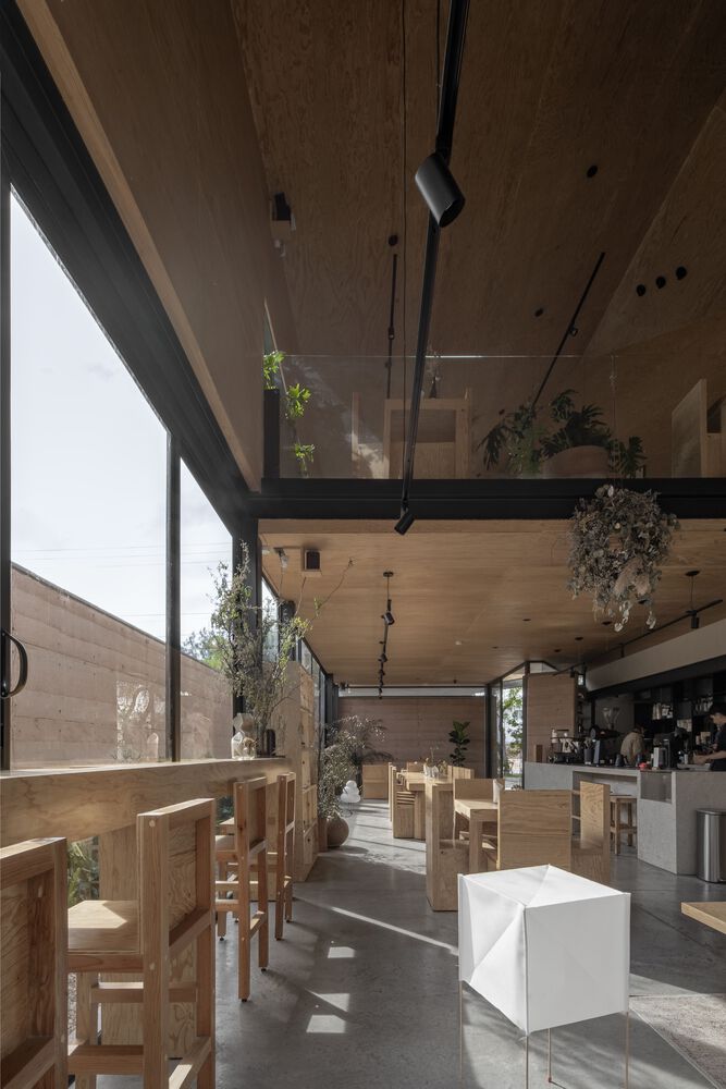 LM Arkylab,咖啡店設計案例,咖啡店設計方案,咖啡廳設計,咖啡店裝修,創意咖啡店,夯土牆,墨西哥