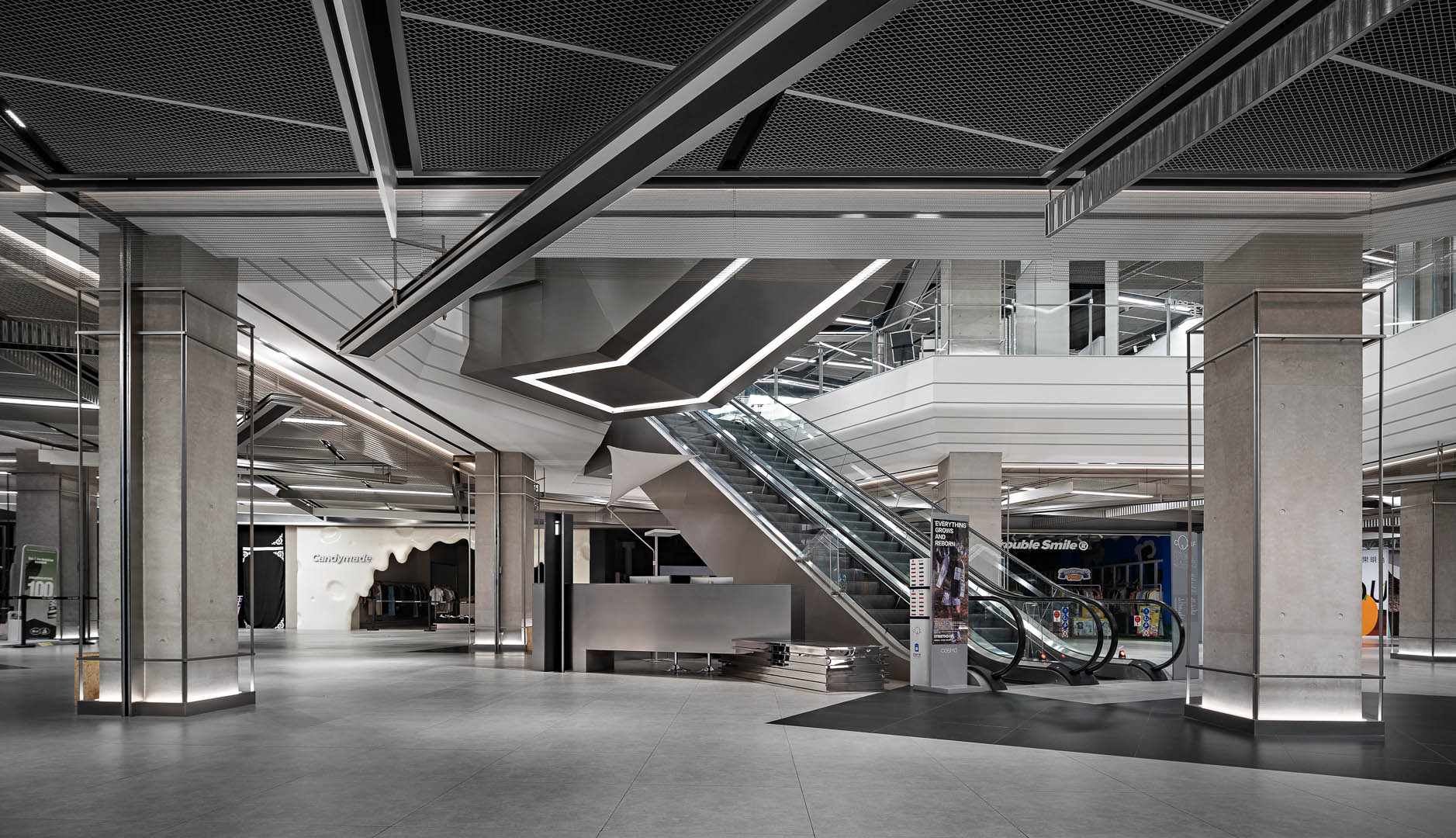 商場設計,商場外立麵設計,商業綜合體設計,成都COSMO,成都,OFT設計