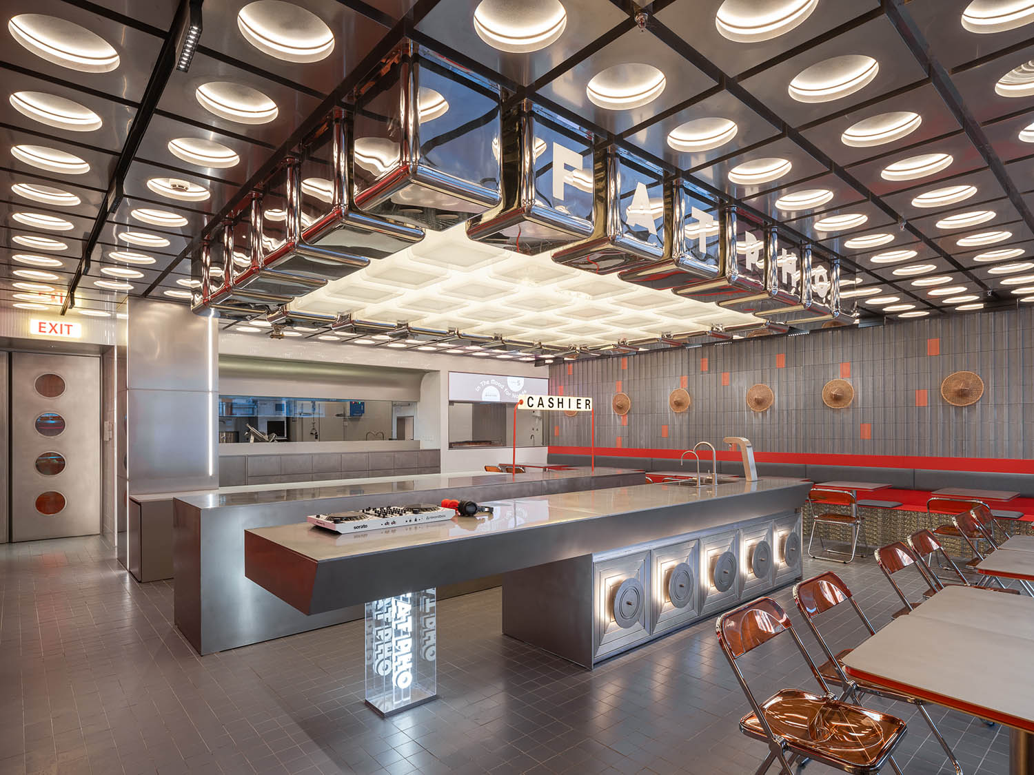 餐廳設計,快餐店設計,商場餐廳設計,餐廳設計案例,餐廳設計方案,餐廳裝修,休閑餐廳設計,FAT PHO大發越南粉上海豐盛裏店,上海,YEAP LAB