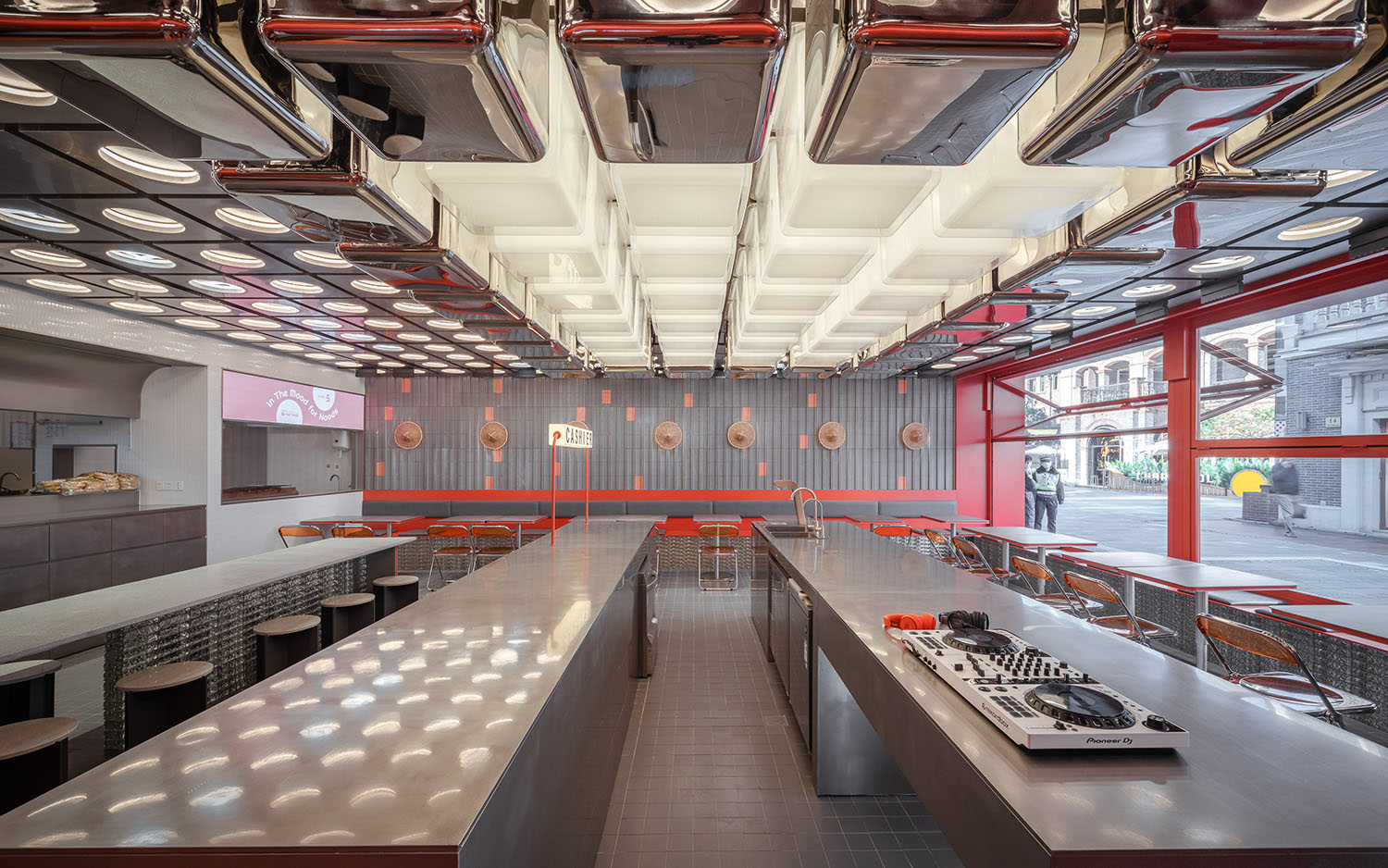 餐廳設計,快餐店設計,商場餐廳設計,餐廳設計案例,餐廳設計方案,餐廳裝修,休閑餐廳設計,FAT PHO大發越南粉上海豐盛裏店,上海,YEAP LAB