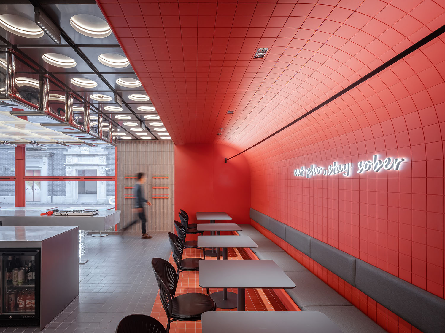 餐廳設計,快餐店設計,商場餐廳設計,餐廳設計案例,餐廳設計方案,餐廳裝修,休閑餐廳設計,FAT PHO大發越南粉上海豐盛裏店,上海,YEAP LAB