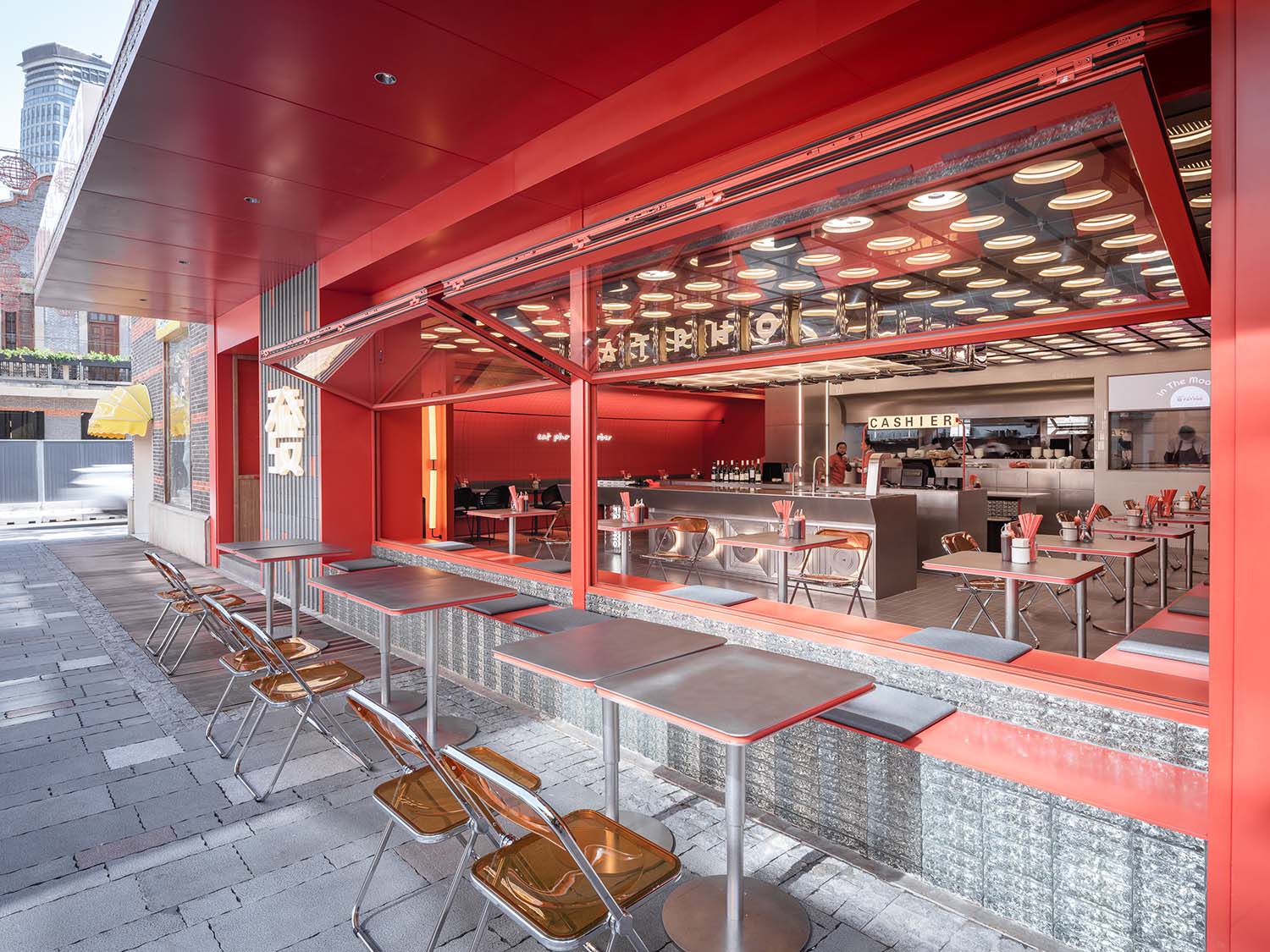 餐廳設計,快餐店設計,商場餐廳設計,餐廳設計案例,餐廳設計方案,餐廳裝修,休閑餐廳設計,FAT PHO大發越南粉上海豐盛裏店,上海,YEAP LAB