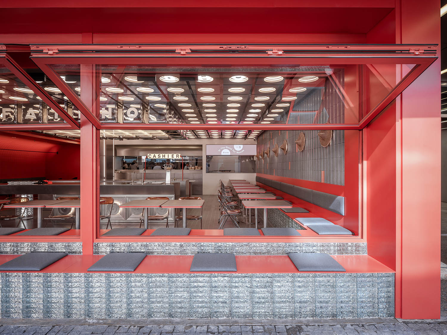 餐廳設計,快餐店設計,商場餐廳設計,餐廳設計案例,餐廳設計方案,餐廳裝修,休閑餐廳設計,FAT PHO大發越南粉上海豐盛裏店,上海,YEAP LAB