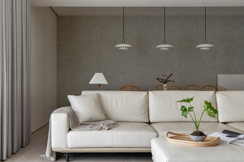 森本空間設計｜160㎡，台中柔樸親子居宅