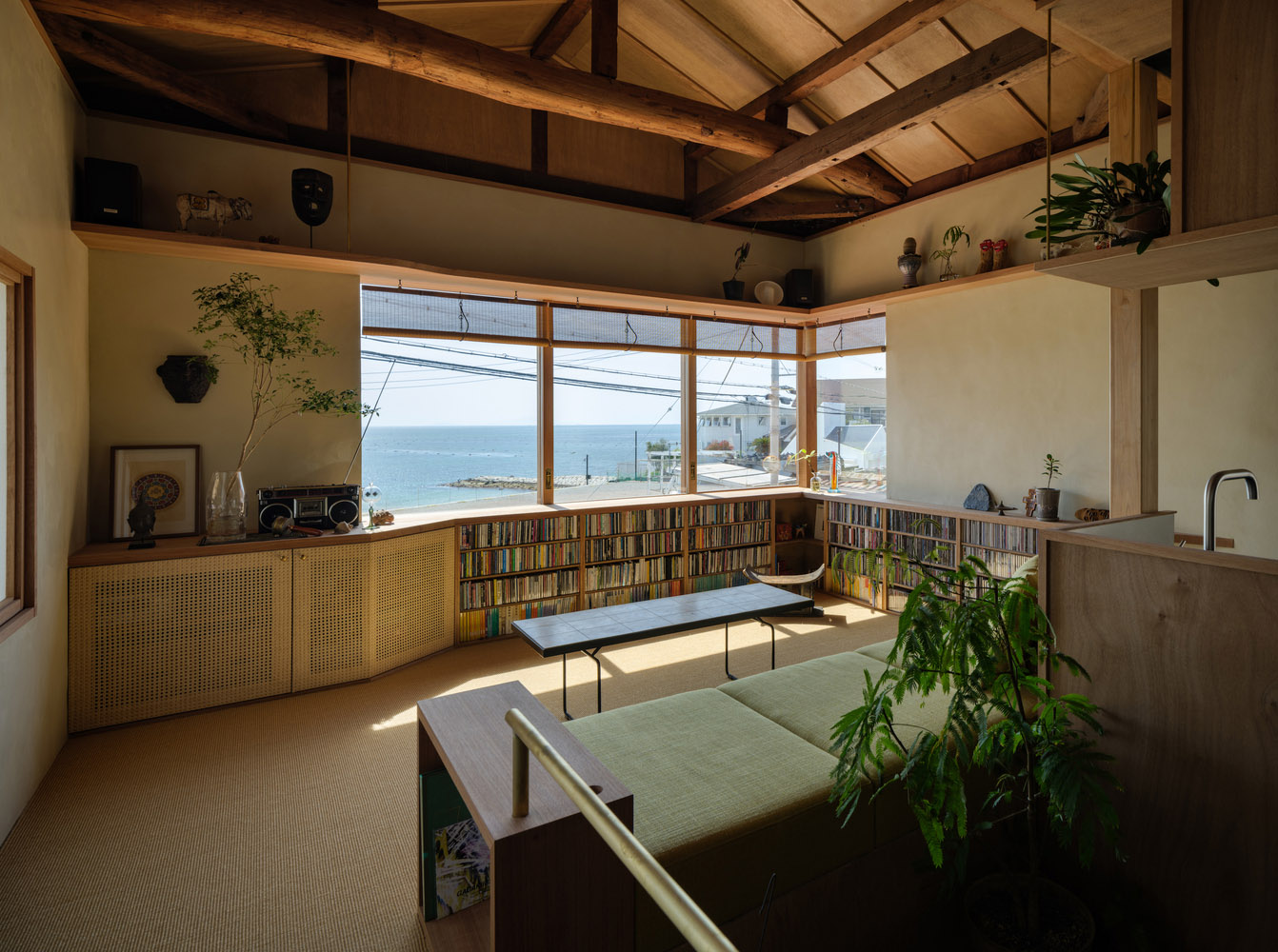 住宅設計,Akio Isshiki Architects,建築師的家,工作室,咖喱餐廳,海景住宅,73㎡,日本