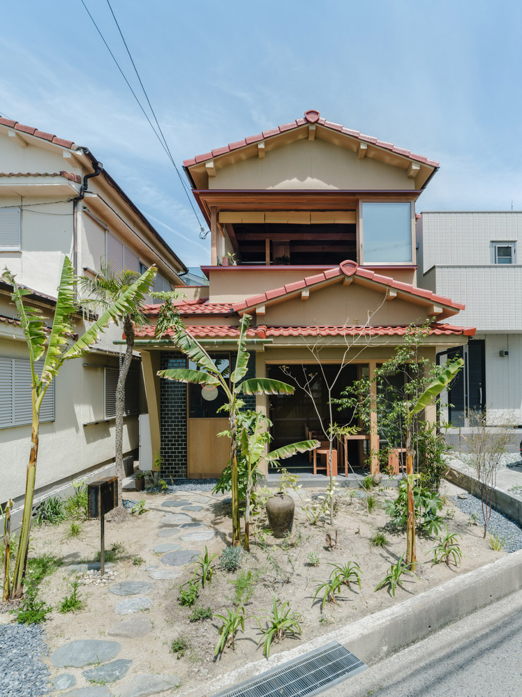住宅設計,Akio Isshiki Architects,建築師的家,工作室,咖喱餐廳,海景住宅,73㎡,日本