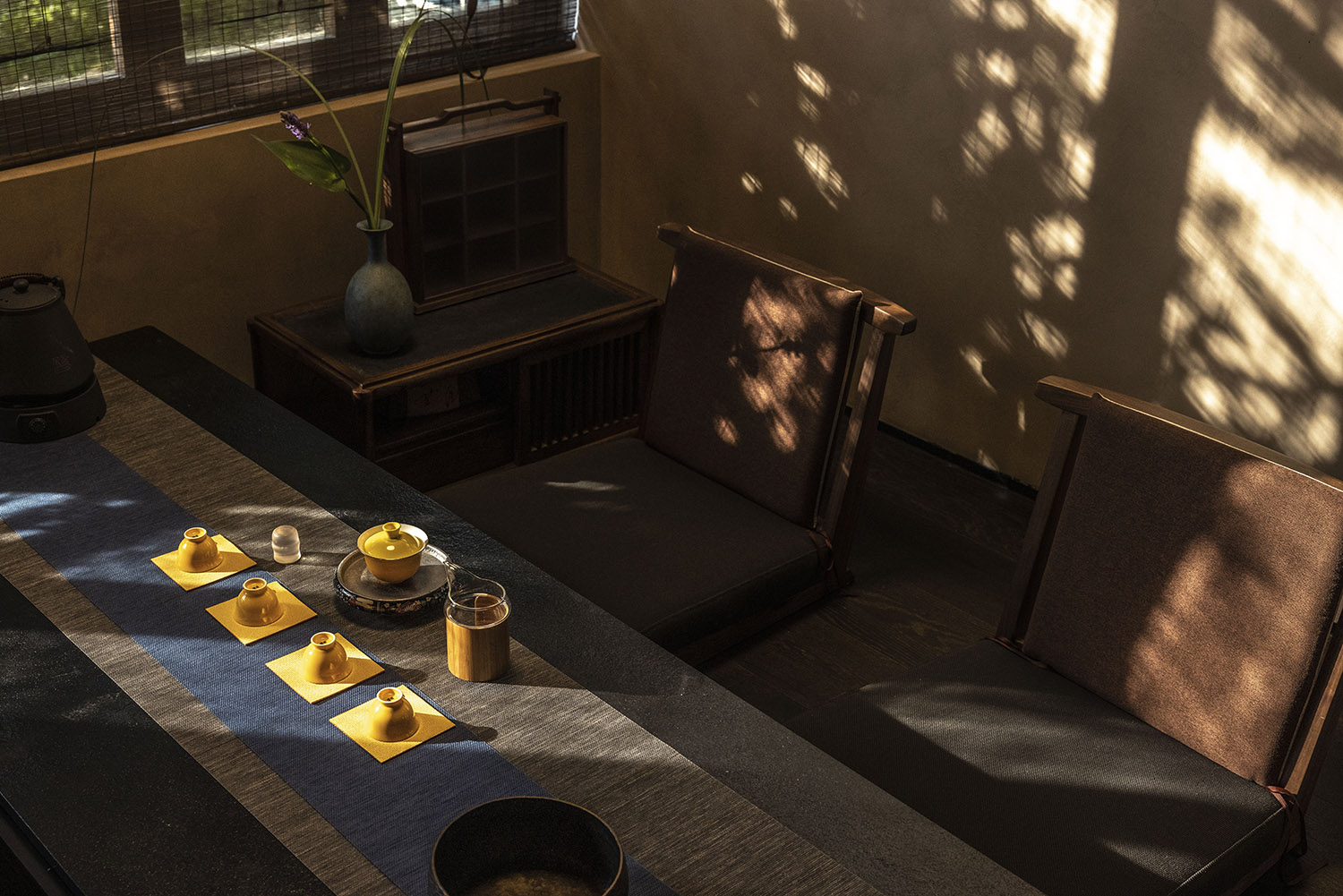 茶室設計,茶室設計方案,茶室設計案例,茶飲店設計,茶室裝修,杭州,浴鵠灣皇覓樓上茶,慢珊瑚設計