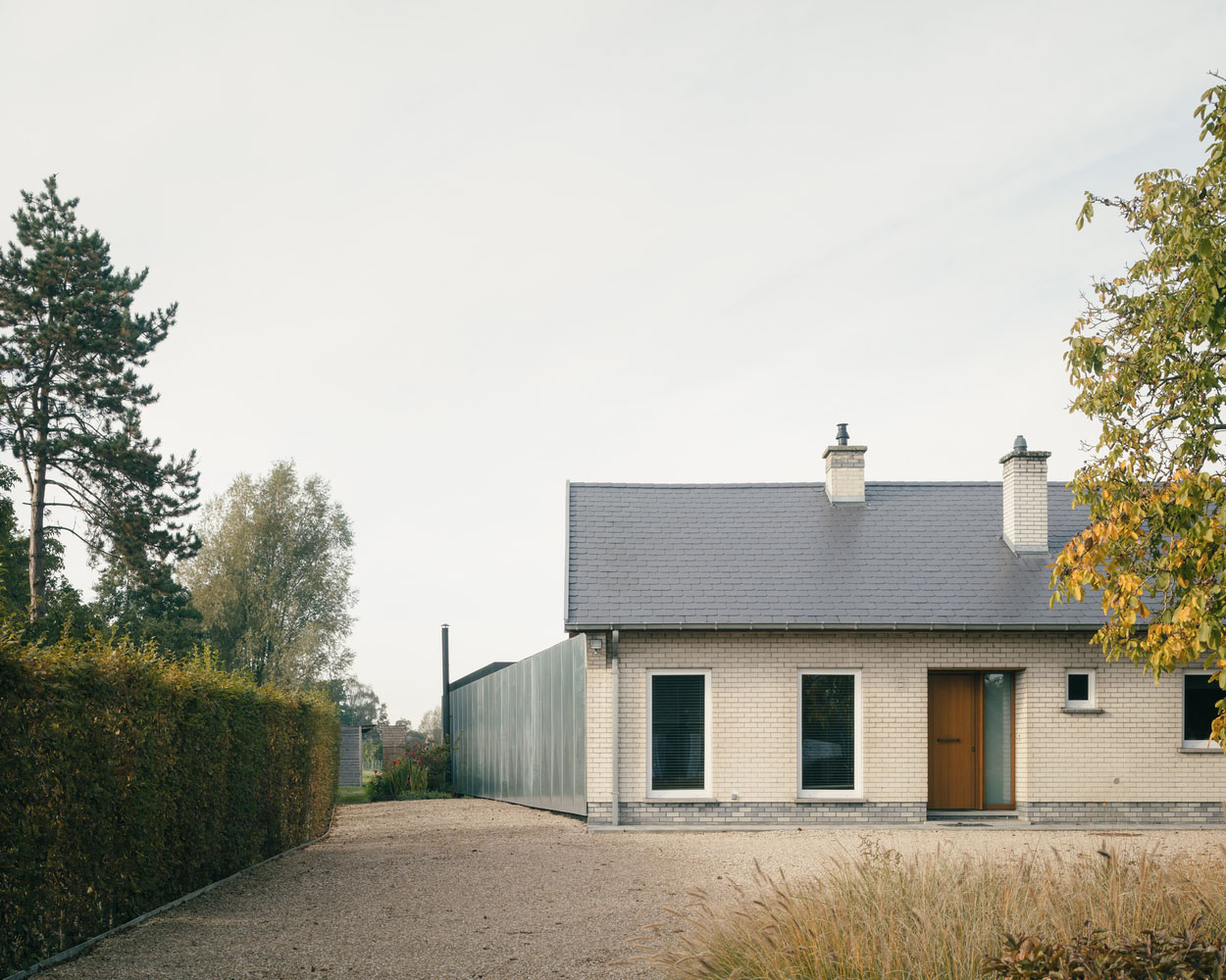 FELT,比利時,公寓設計案例,圖書館,書房設計,鄉村住宅,退休住宅,60㎡