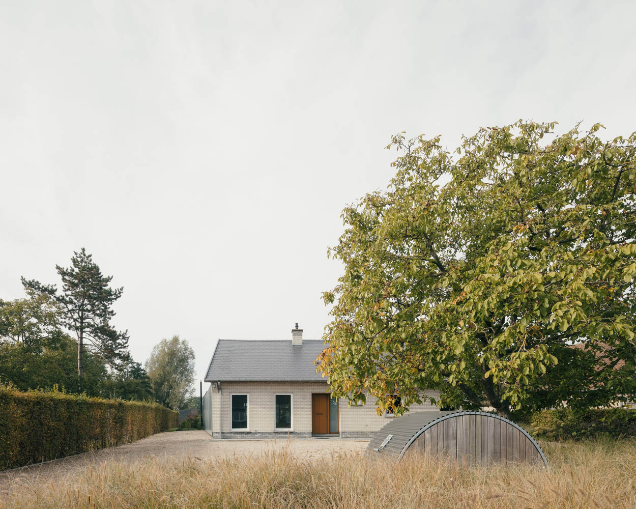 FELT,比利時,公寓設計案例,圖書館,書房設計,鄉村住宅,退休住宅,60㎡