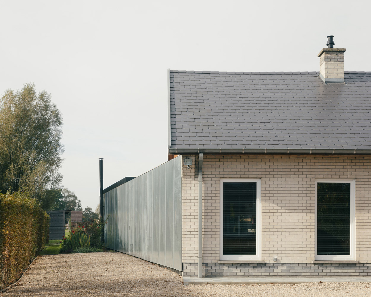 FELT,比利時,公寓設計案例,圖書館,書房設計,鄉村住宅,退休住宅,60㎡