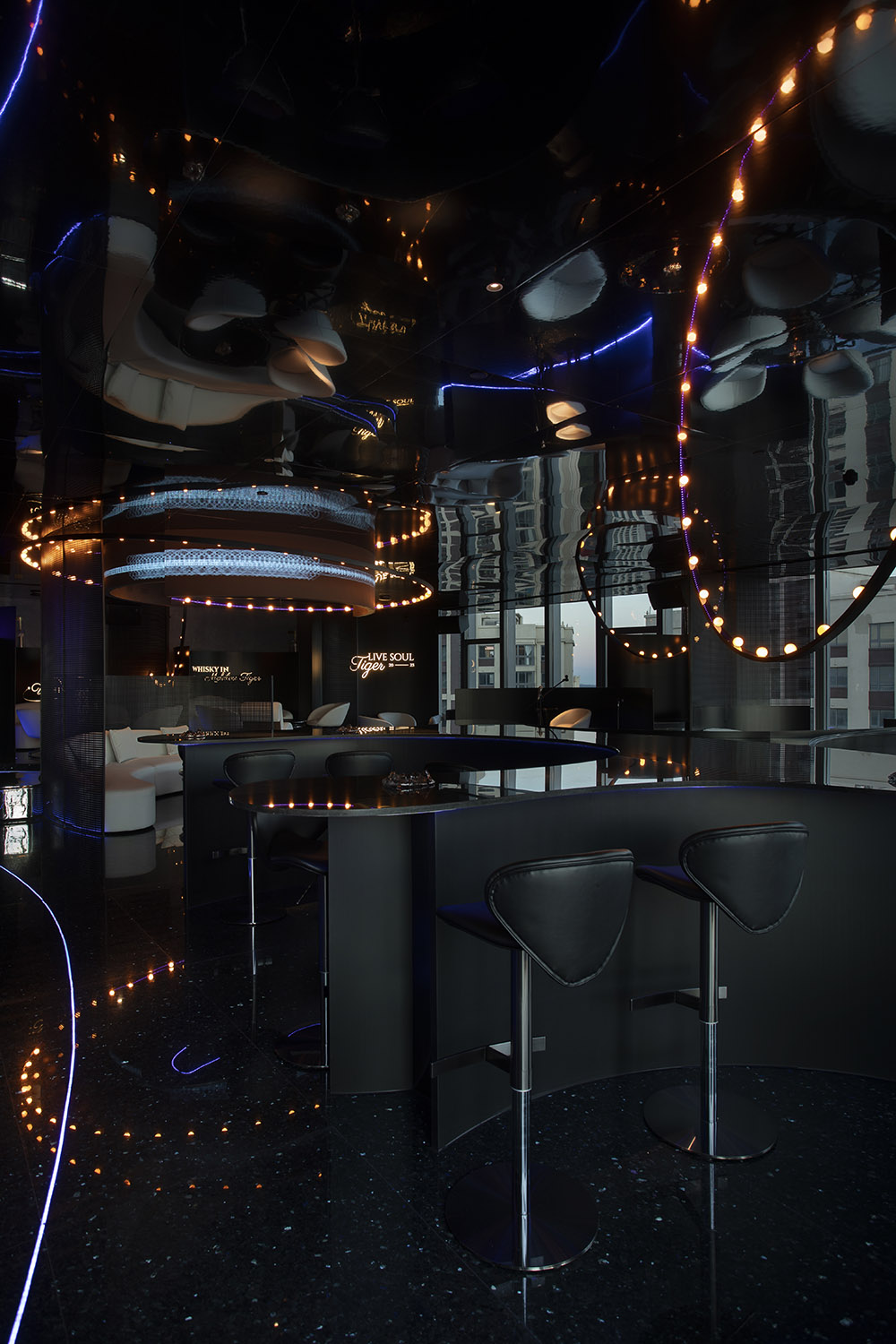 酒吧設計,酒吧設計案例,酒吧設計方案,酒吧裝修,會所設計,創意酒吧,泉州晉江,MTBar高空酒吧,三次圓設計