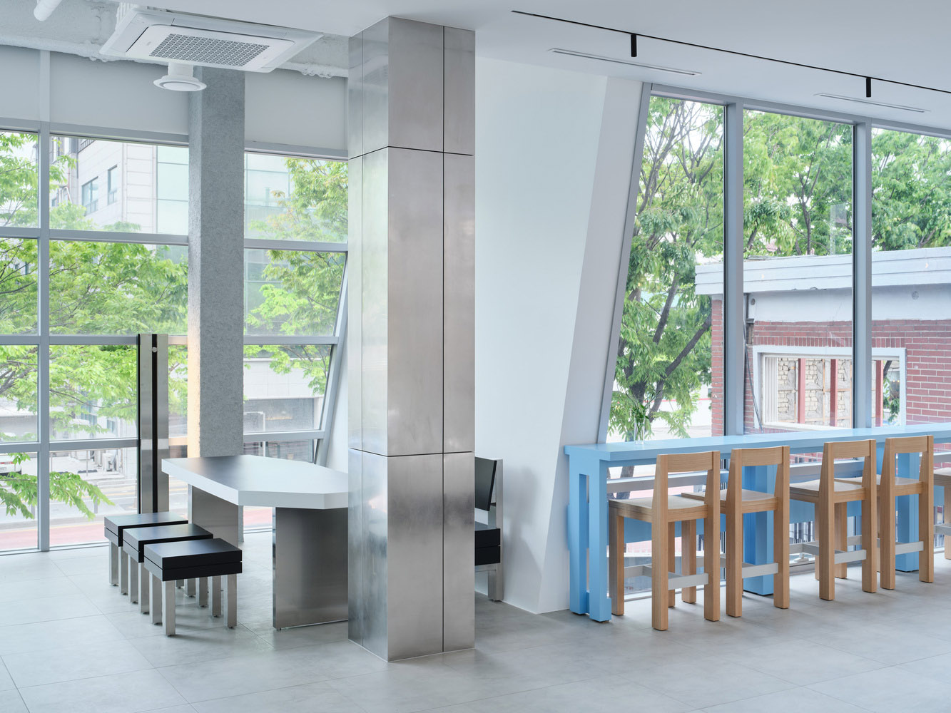 韓國,TCTC,咖啡廳設計案例,極簡主義,NONSCALED,298㎡,咖啡廳設計