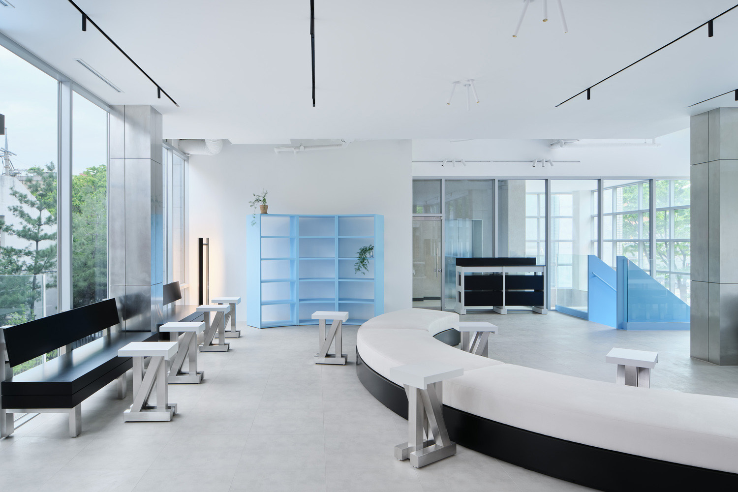 韓國,TCTC,咖啡廳設計案例,極簡主義,NONSCALED,298㎡,咖啡廳設計