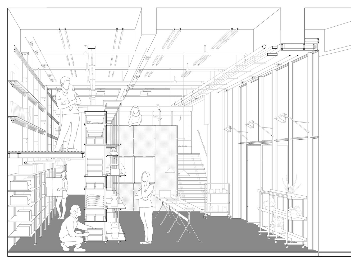 案亭建築設計事務所,零售店設計案例,家具展廳,零售店設計,in the PARK,成都源野,成都,大源中央公園