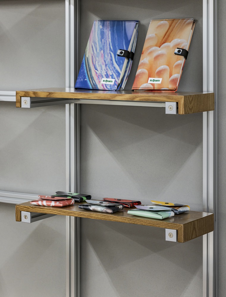 零售店設計,unseenbird,零售店設計案例,零售店設計方案,商店設計,皮包店設計,韓國,首爾,Nukak Store,300㎡