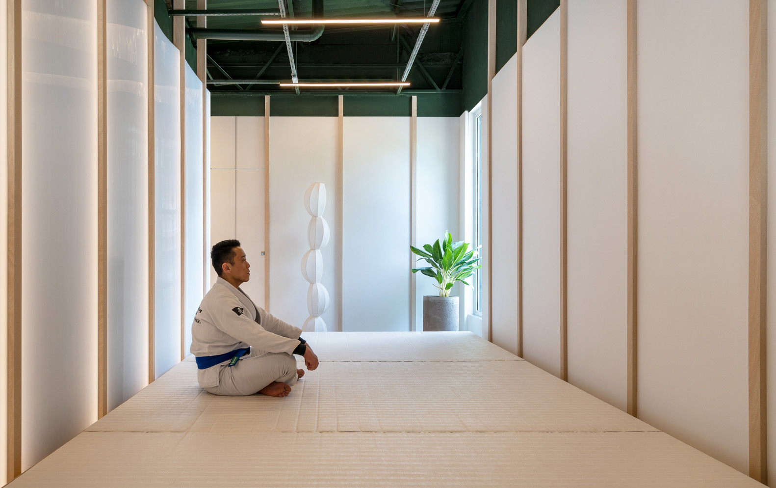 0E1 Arquitetos,健身房設計案例,健身房,柔術學校,250㎡,國外健身房設計,巴西,健身工作室,柔術工作室