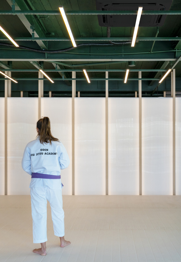 0E1 Arquitetos,健身房設計案例,健身房,柔術學校,250㎡,國外健身房設計,巴西,健身工作室,柔術工作室