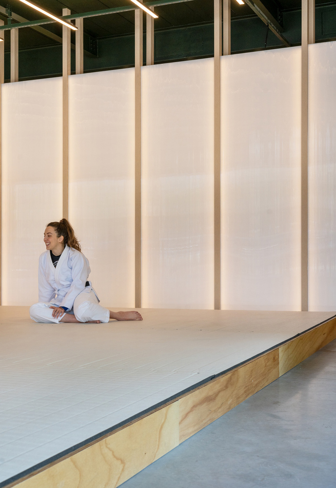 0E1 Arquitetos,健身房設計案例,健身房,柔術學校,250㎡,國外健身房設計,巴西,健身工作室,柔術工作室