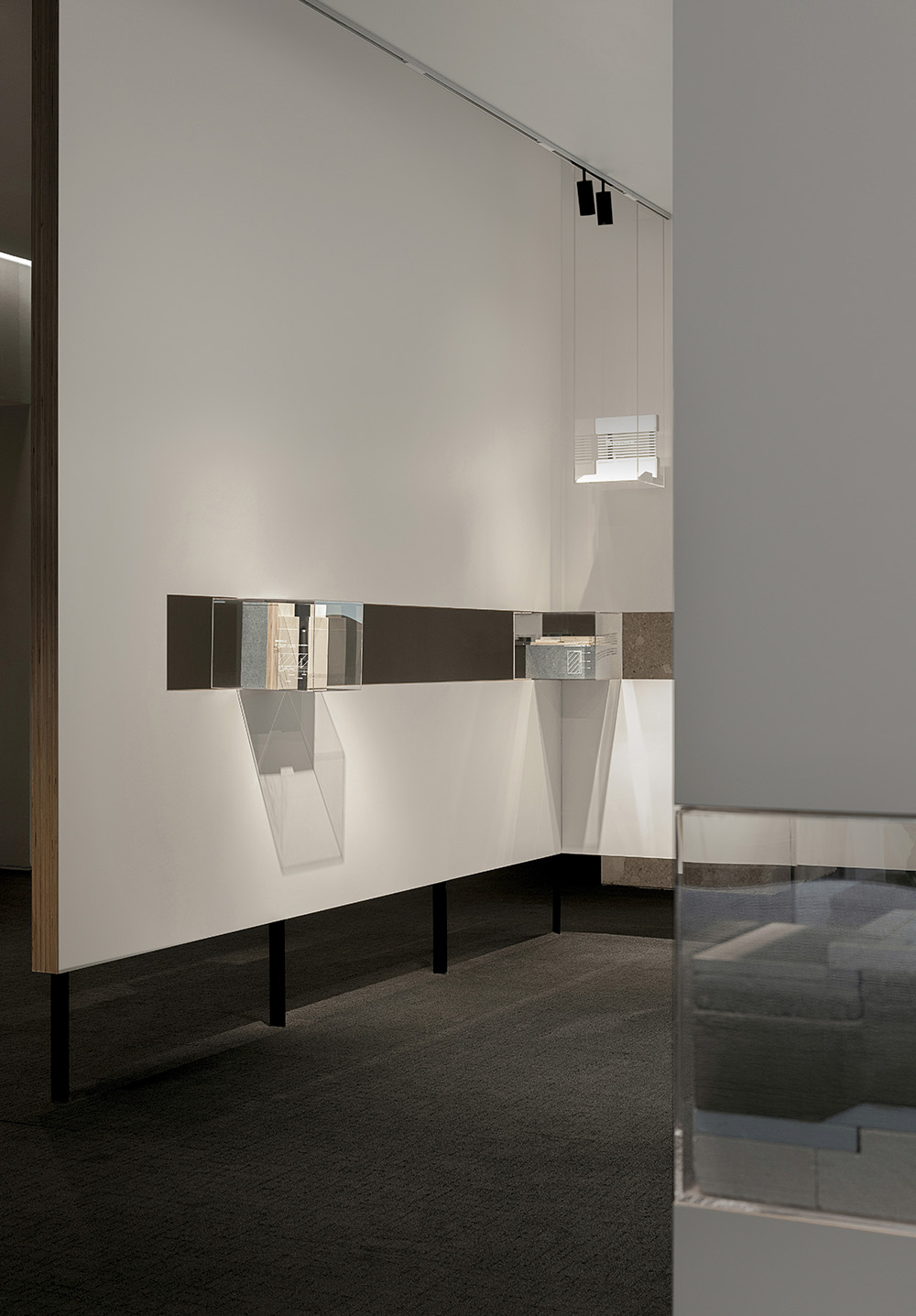 展廳設計,售樓處設計,營銷中心設計,售樓處設計案例,售樓處設計方案,鄭州,普羅理想國東3苑工法展示館,合恣設計