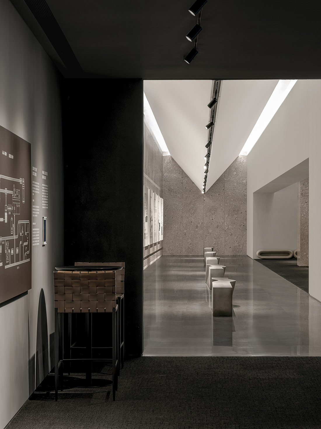 展廳設計,售樓處設計,營銷中心設計,售樓處設計案例,售樓處設計方案,鄭州,普羅理想國東3苑工法展示館,合恣設計