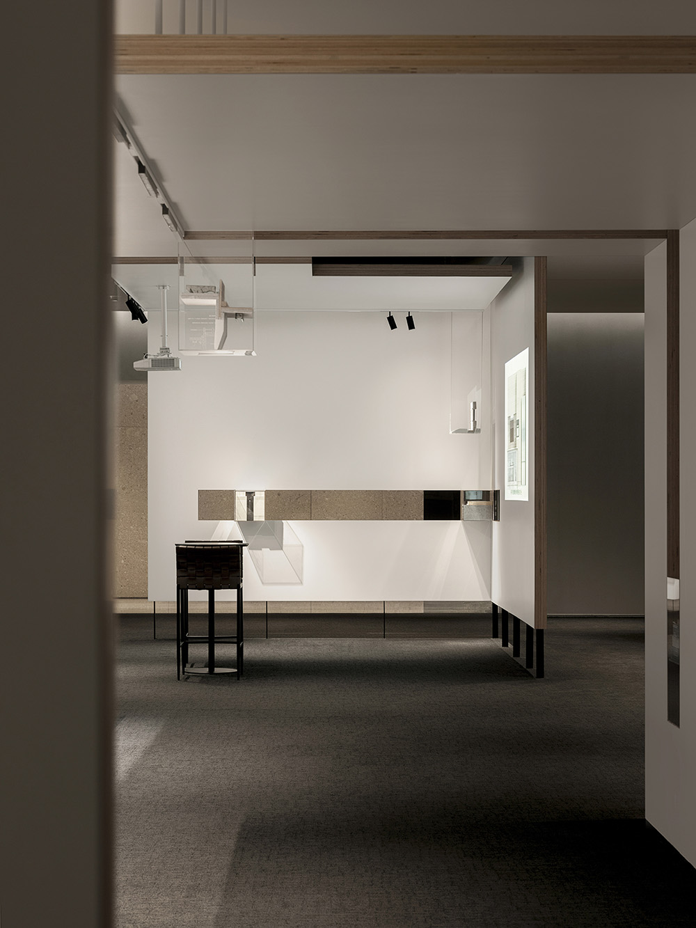 展廳設計,售樓處設計,營銷中心設計,售樓處設計案例,售樓處設計方案,鄭州,普羅理想國東3苑工法展示館,合恣設計