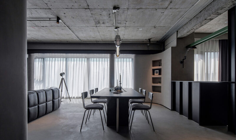 泛域設計Fununit Design | 220㎡，上海住宅-清水混凝土之居