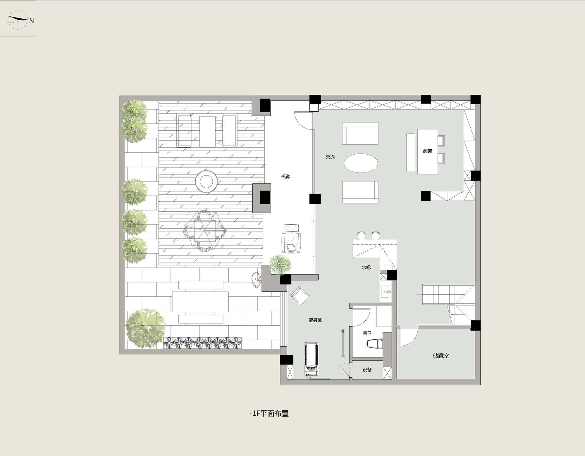 300㎡別墅設計,300㎡,別墅設計,別墅設計案例,別墅設計方案,庭院別墅設計,住宅設計,現代風格別墅設計,賈峰雲設計研究室,賈峰雲