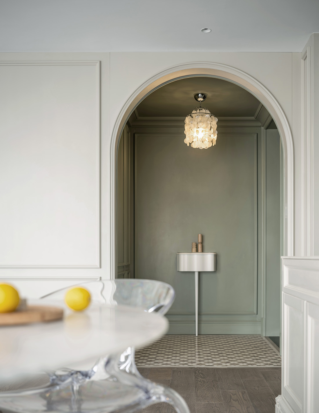 160㎡家裝設計,160㎡,住宅設計案例,住宅設計,法式風格家裝設計,輕奢風格住宅設計,大平層設計,大平層設計案例,大平層設計方案,上海,陸家嘴九廬細節藏藝雅中拾趣,示覺設計