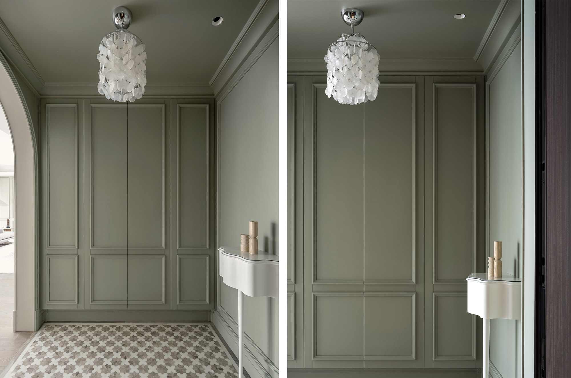 160㎡家裝設計,160㎡,住宅設計案例,住宅設計,法式風格家裝設計,輕奢風格住宅設計,大平層設計,大平層設計案例,大平層設計方案,上海,陸家嘴九廬細節藏藝雅中拾趣,示覺設計