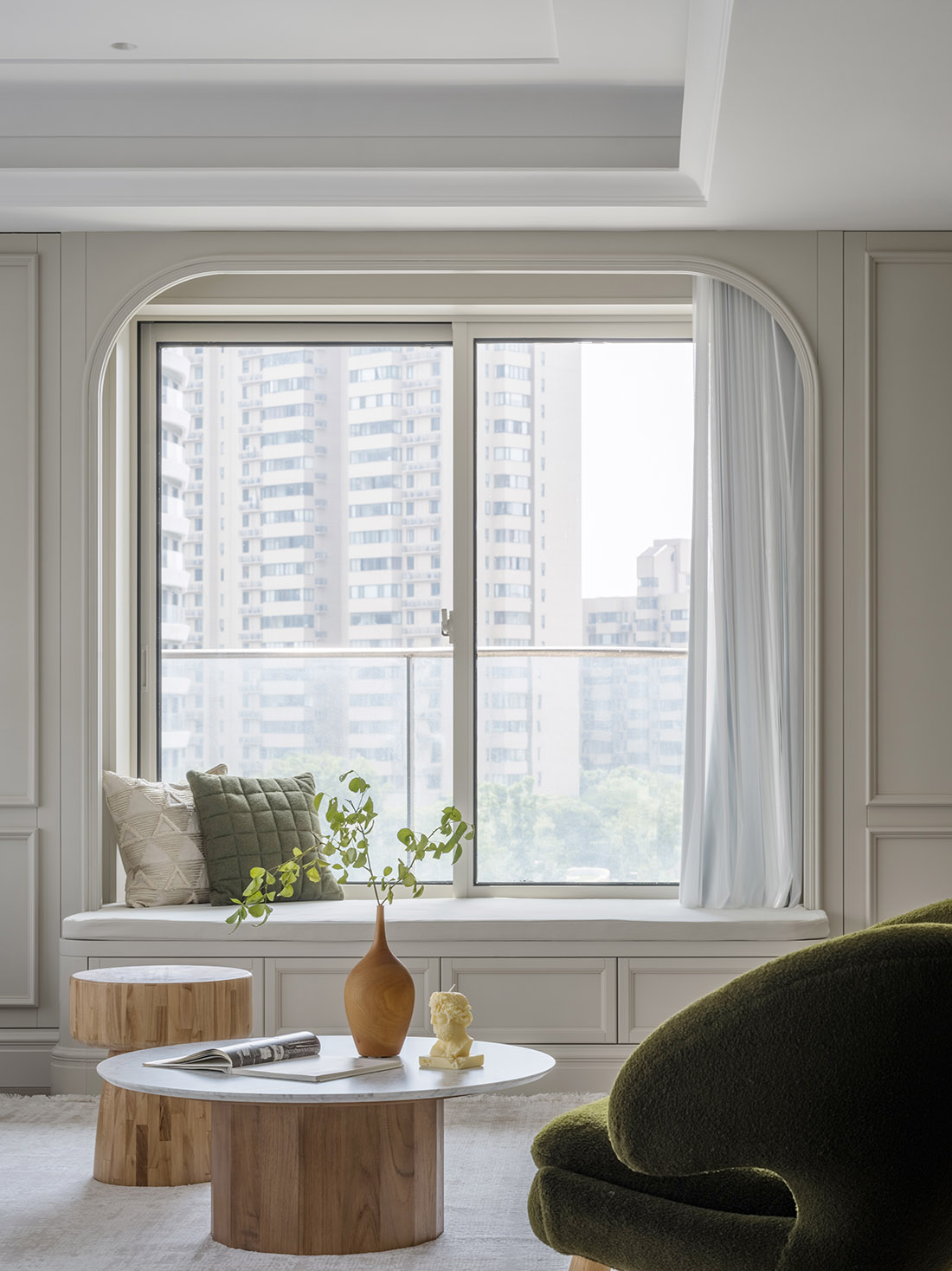 160㎡家裝設計,160㎡,住宅設計案例,住宅設計,法式風格家裝設計,輕奢風格住宅設計,大平層設計,大平層設計案例,大平層設計方案,上海,陸家嘴九廬細節藏藝雅中拾趣,示覺設計