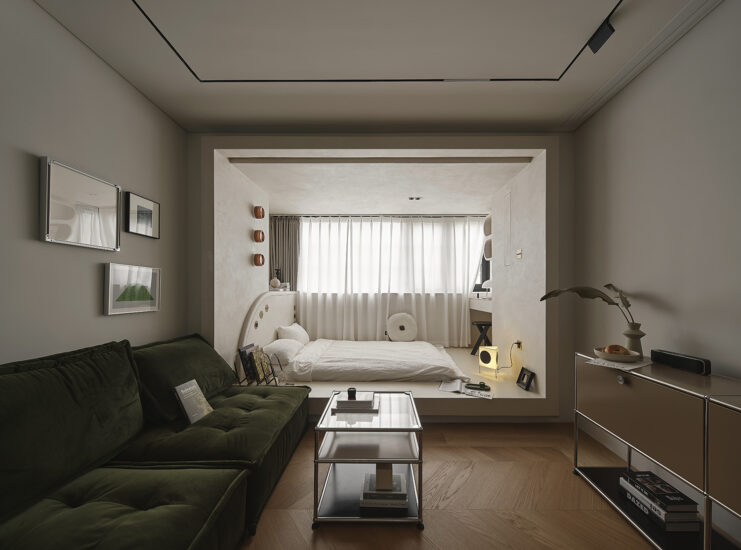 晟與興造工作室｜35㎡，上海公寓-浦巢