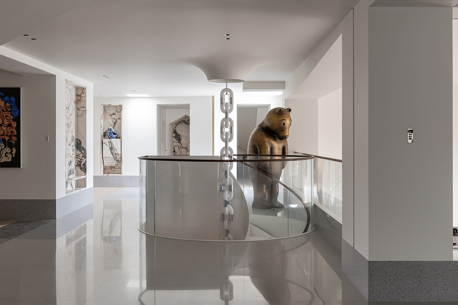 1500㎡別墅設計,1500㎡,別墅設計,獨棟別墅設計,豪宅設計,別墅設計案例,別墅裝修,現代風格別墅設計,獨棟住宅設計,上海,上海西郊別墅純粹敘事藝術棲居,EVD廿象設計