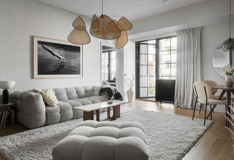 Widerlov〡50㎡，小戶型這樣設計，優雅且永不過時！