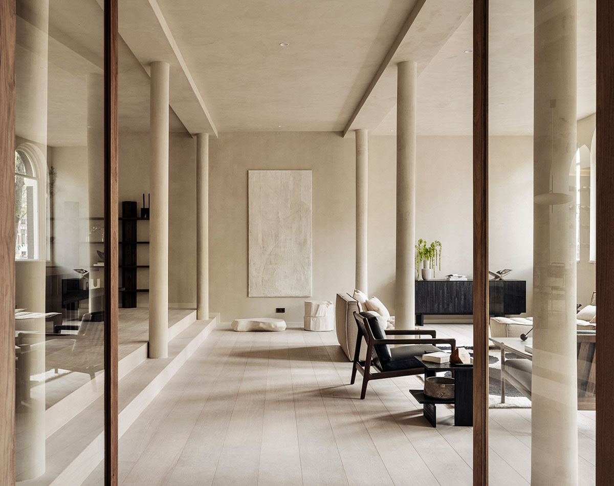 Dstrct,住宅設計,微水泥,公寓設計案例,工廠改造公寓,公寓設計,建築改造,阿姆斯特丹,公寓改造