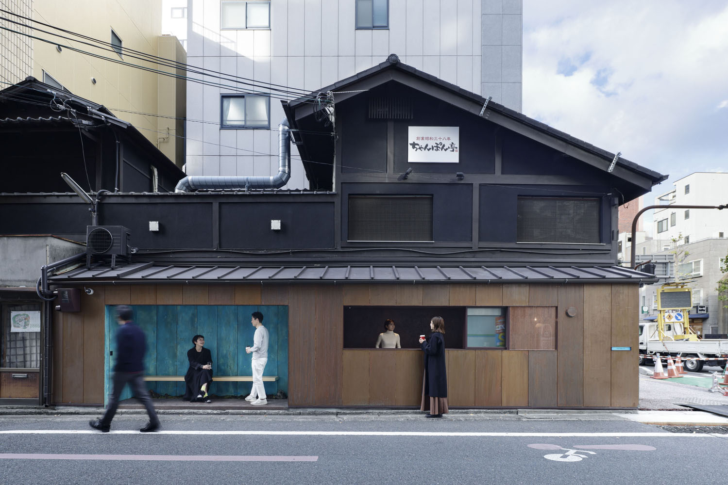 日本,京都,咖啡廳設計案例,極簡主義,街邊店,10㎡,咖啡廳設計,G architects studio,咖啡店設計
