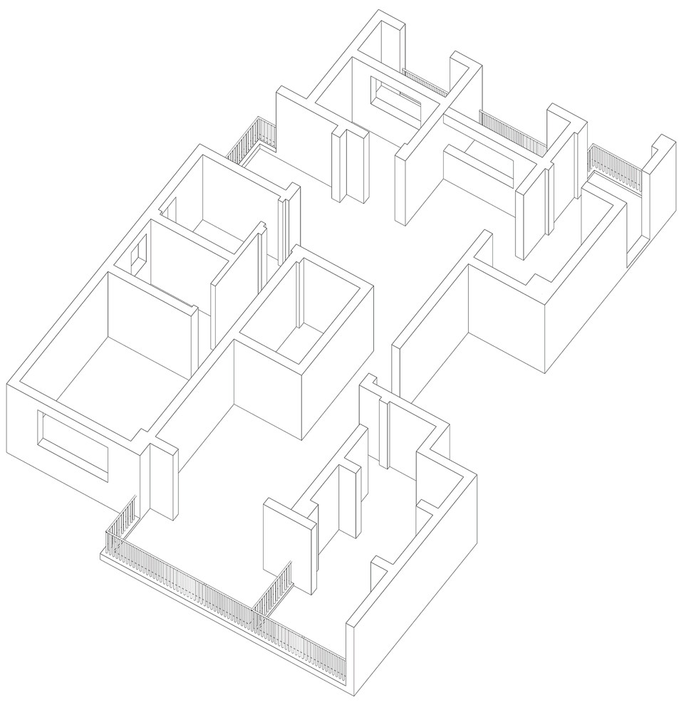 135㎡,135㎡住宅設計,家裝設計,家裝設計案例,家裝設計方案,現代風格住宅設計,極簡風格住宅設計,公寓設計,浙江紹興,自由自“宅”的家,同在建築設計