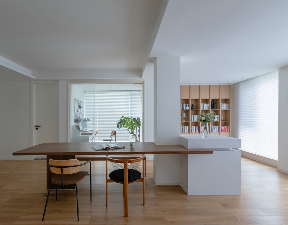 135㎡,135㎡住宅設計,家裝設計,家裝設計案例,家裝設計方案,現代風格住宅設計,極簡風格住宅設計,公寓設計,浙江紹興,自由自“宅”的家,同在建築設計