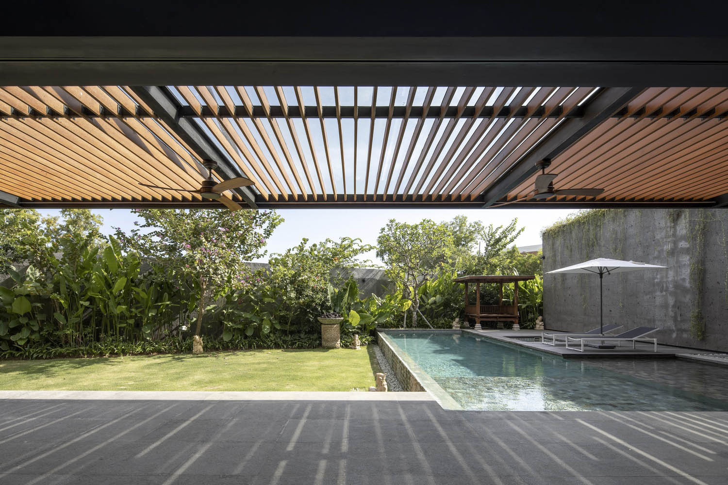 Arkana Architects,別墅設計,別墅設計案例,海景別墅設計方案,印度尼西亞,海景別墅,南庫塔,開放式布局