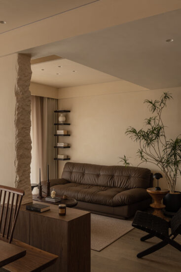 為設計｜100㎡，杭州侘寂住宅 感知美與閑靜