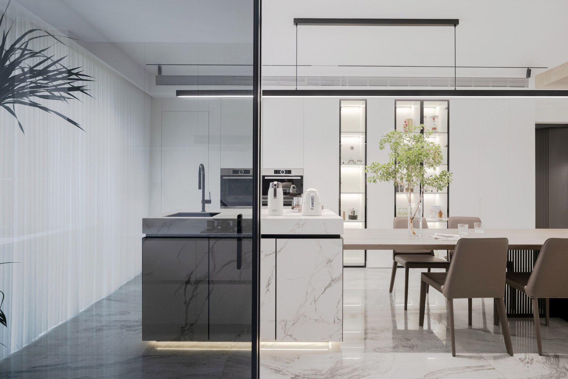 卡莫設計,家裝設計,家裝設計案例,大平層設計方案,金華大平層,大平層,金華,213㎡