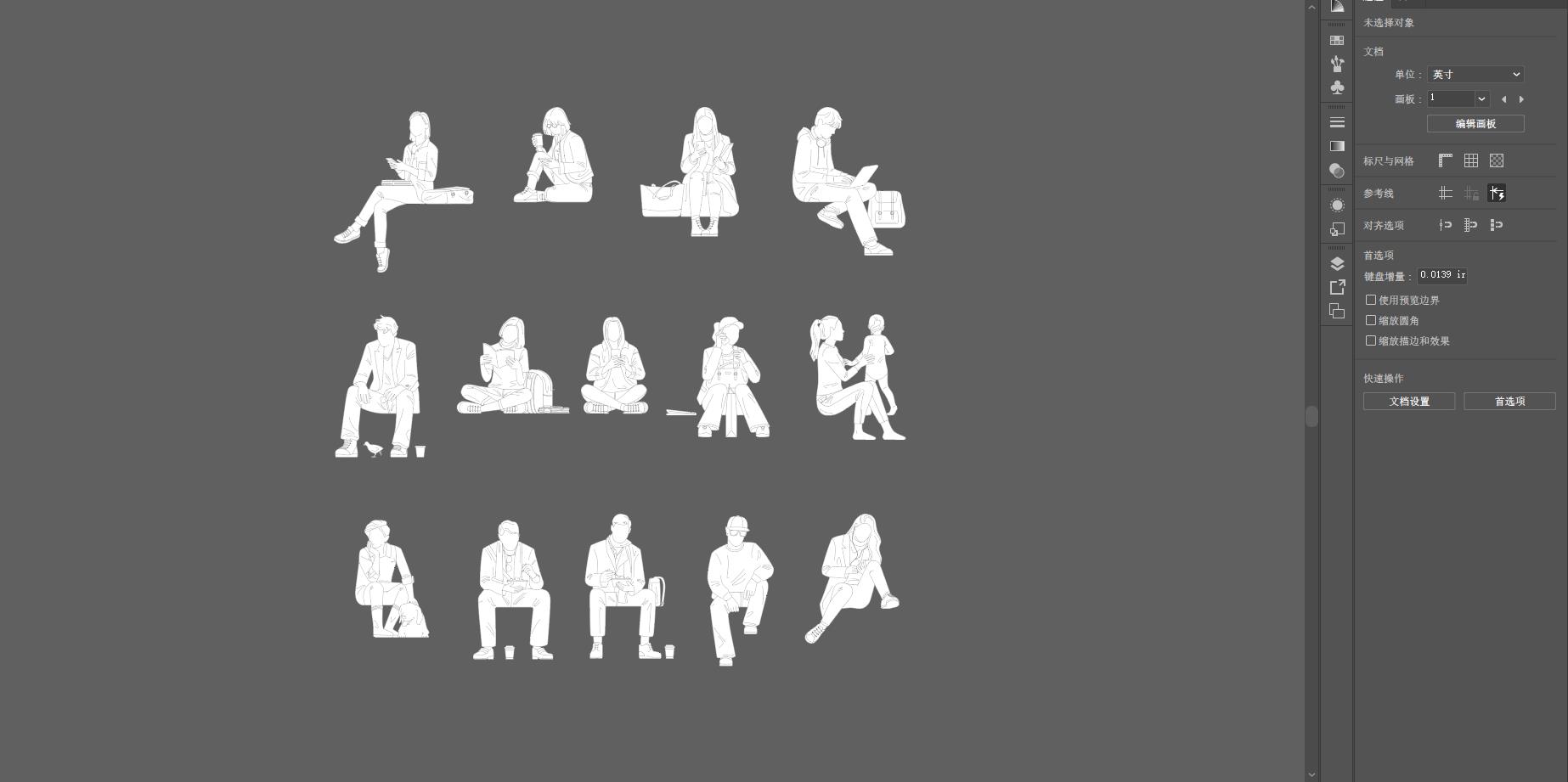 創意立麵素材,CAD圖塊,CAD素材,CAD立麵圖庫,人物立麵CAD圖庫,線稿人物CAD圖塊